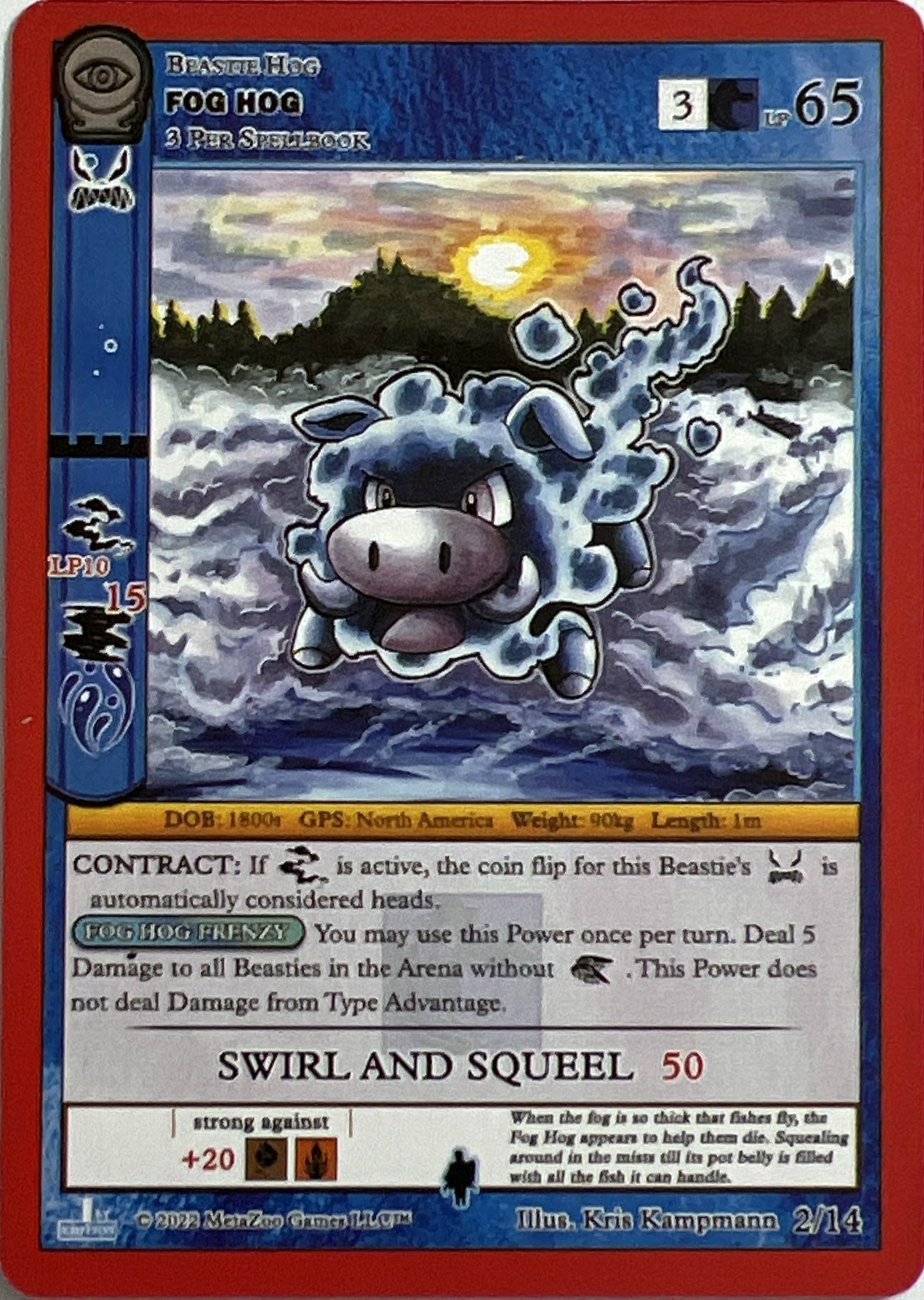 Fog Hog (2) (SCE1E-RE) - MetaZoo Single