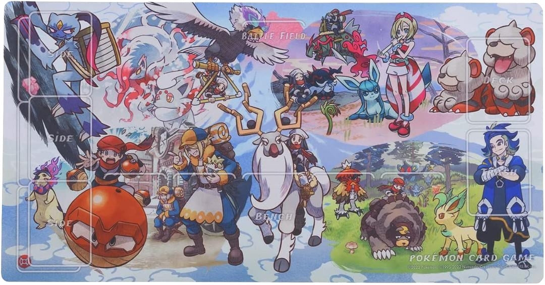 Pokemon TCG: Pokemon Center Japan Exclusive Hisui Days Playmat - Playmats Sealed