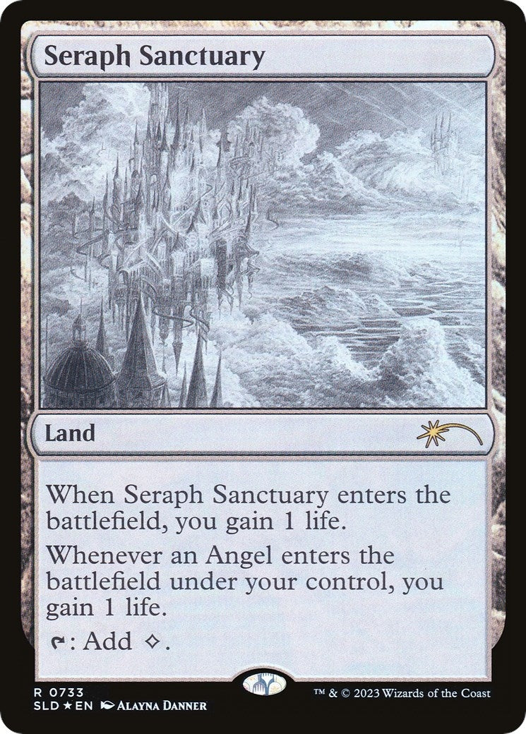 Seraph Sanctuary (Sketch Showcase) (733) [SLD] - MTG Single