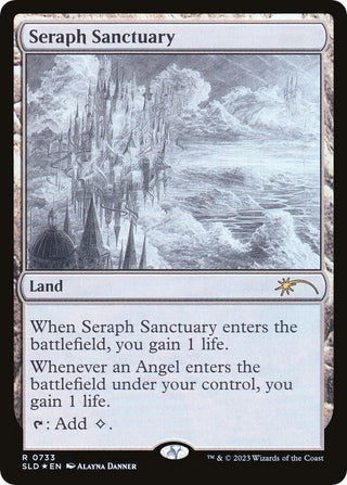 Seraph Sanctuary (Sketch Showcase) (733) [SLD] - MTG Single