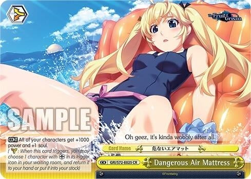 Dangerous Air Mattress (72025) [GRI/S72] - Weiss Schwarz Single