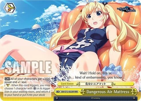 Dangerous Air Mattress (RRR) (72025) [GRI/S72] - Weiss Schwarz Single