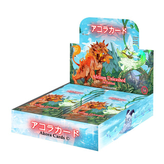 Afelium Unleashed Booster Box [1st Edition] (AU1E) - Akora TCG Sealed