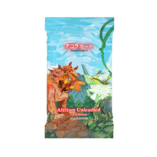Afelium Unleashed Booster Pack [1st Edition] (AU1E) - Akora TCG Sealed