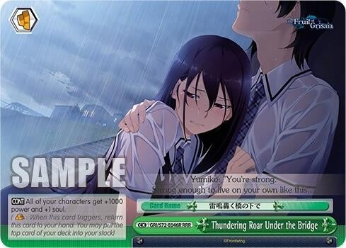 Thundering Roar Under the Bridge (RRR) (72046) [GRI/S72] - Weiss Schwarz Single