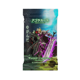Warped Crusaders Booster Pack [1st Edition] (WC1E) - Akora TCG Sealed