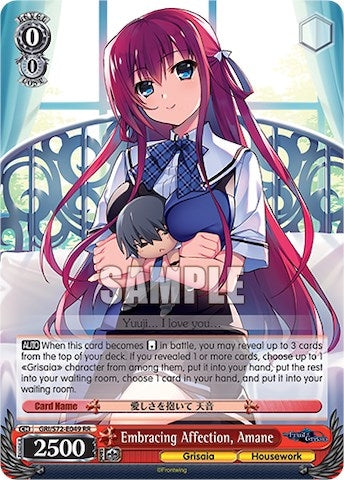 Embracing Affection Amane (72049) [GRI/S72] - Weiss Schwarz Single