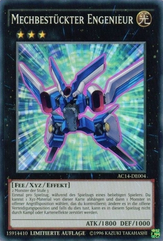 Mechquipped Angineer (German) - ’Mechbestückter Engenieur’ (14004) (AC14) - YuGiOh Single