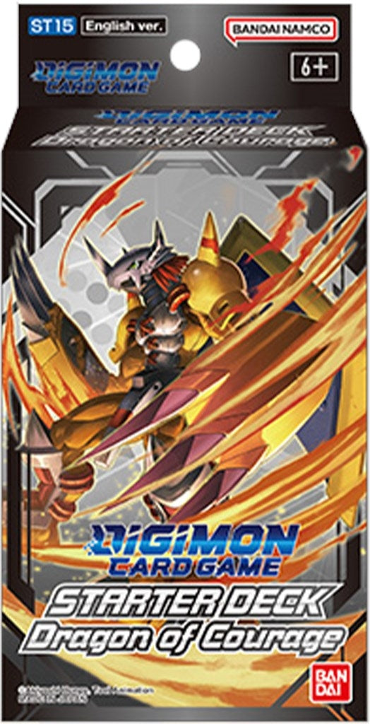 Dragon of Courage Starter Deck [ST-15] - Digimon Card Game Sealed
