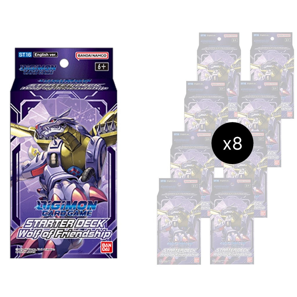 Wolf of Friendship Starter Deck Display [ST-16] - Digimon Card Game Sealed