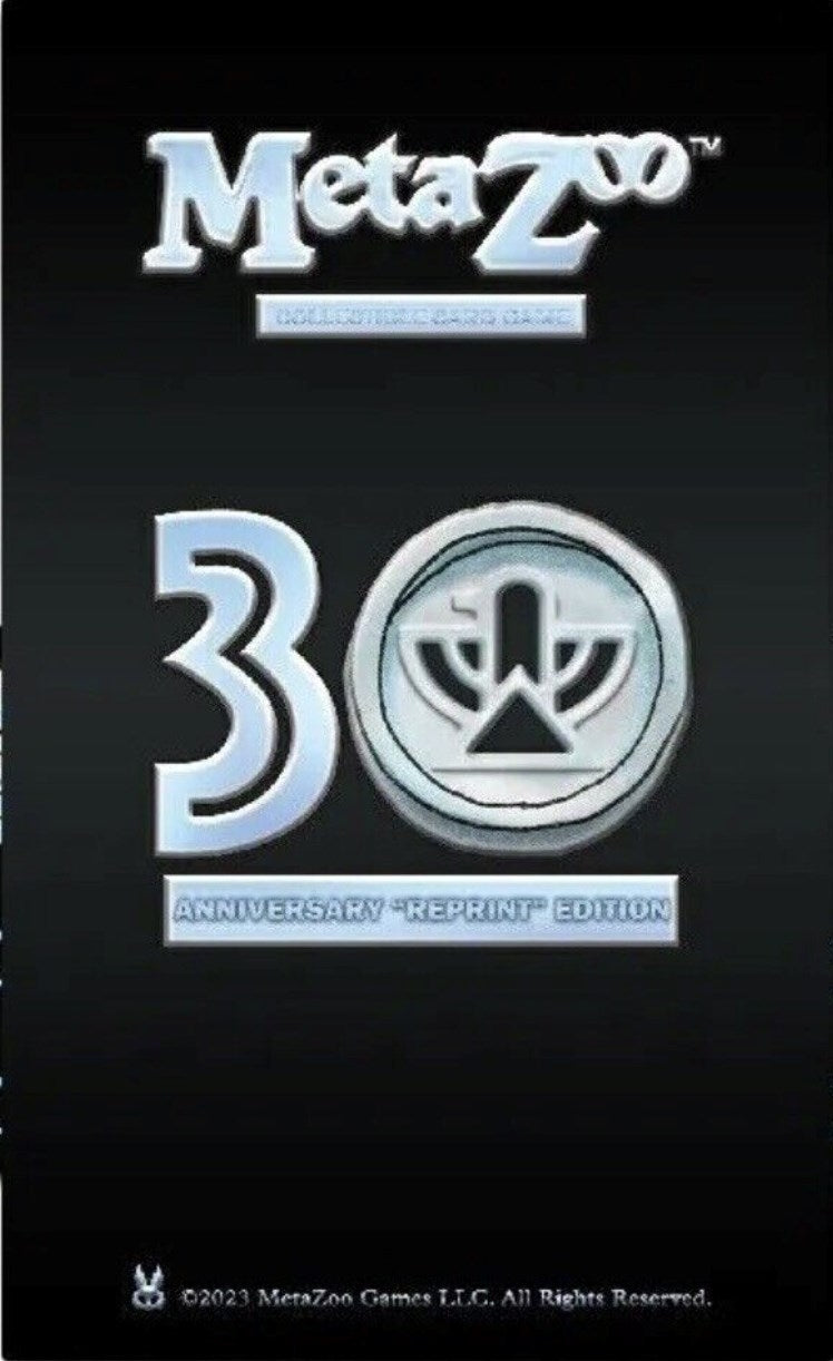 MetaZoo 30th Anniversary Box: ’Reprint’ Edition [30RE] - MetaZoo Sealed
