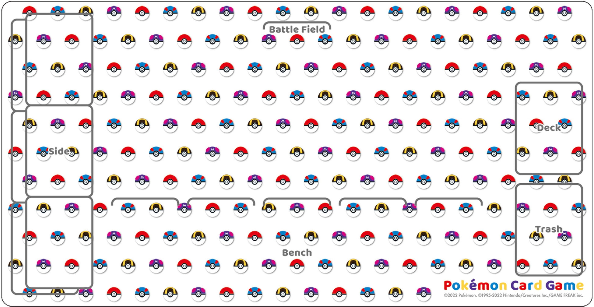 Pokemon TCG: Pokemon Center Japan Exclusive Monster Ball Design Playmat - Playmats Sealed