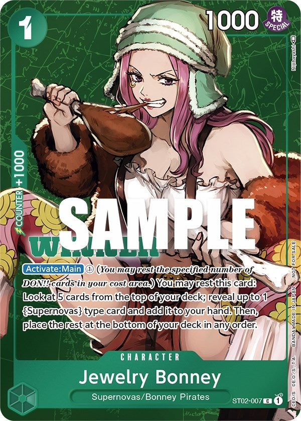 Jewelry Bonney (Tournament Pack Vol. 3) [Winner] (2007) (OP-PR) - One Piece Card Game Single