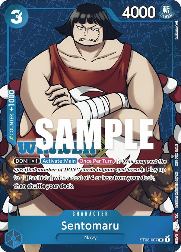 Sentomaru (Tournament Pack Vol. 3) [Winner] (3007) (OP-PR) - One Piece Card Game Single