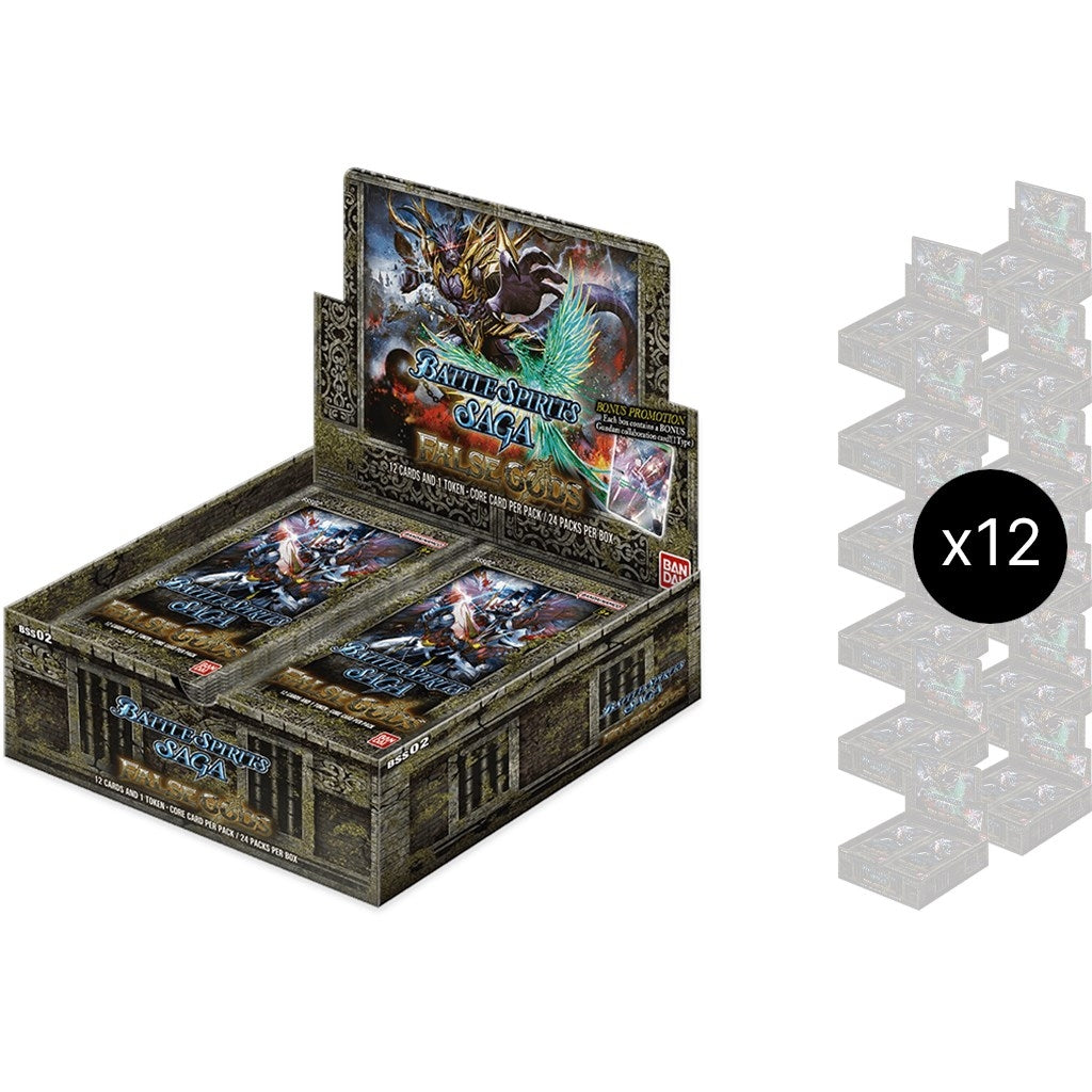 False Gods Booster Box Case [BSS02] - Battle Spirits Saga Sealed