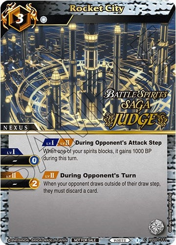 Rocket City (Judge Pack Vol. 1) (1111) [BSSP] - Battle Spirits Saga Single