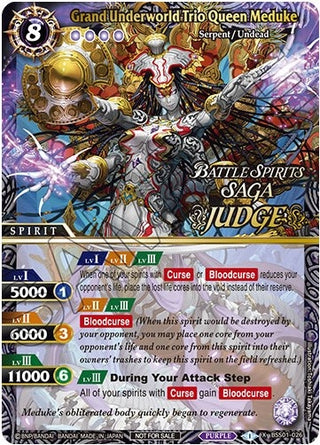 Grand Underworld Trio Queen Meduke (Judge Pack Vol. 1) (1026) [BSSP] - Battle Spirits Saga Single
