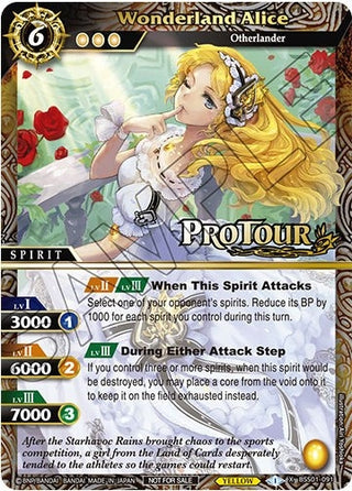 Wonderland Alice (X Rare Special Pack Vol. 1) (1091) [BSSP] - Battle Spirits Saga Single