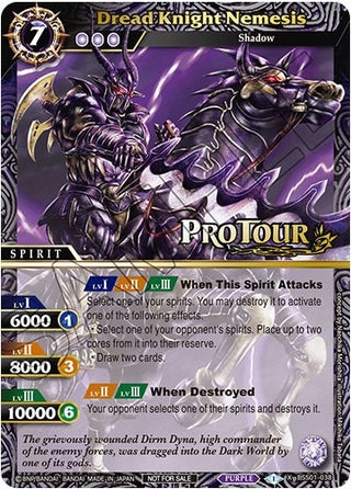 Dread Knight Nemesis (X Rare Special Pack Vol. 1) (1038) [BSSP] - Battle Spirits Saga Single