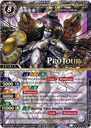 Grand Underworld Trio Queen Meduke (X Rare Special Pack Vol. 1) (1026) [BSSP] - Battle Spirits Saga Single