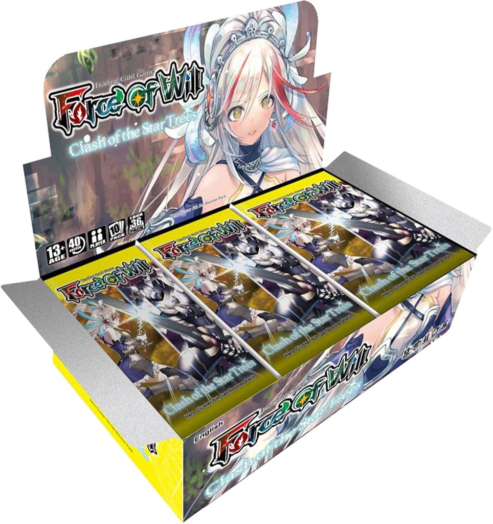 Clash of the Star Trees Booster Box [CST] - Force of Will Sealed