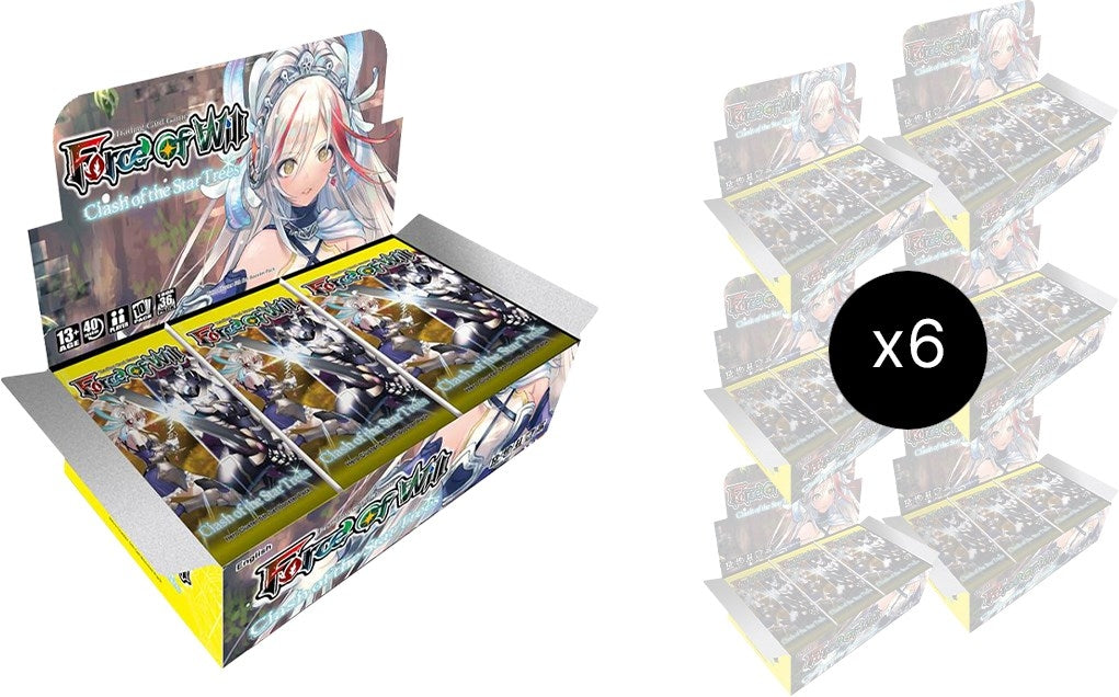 Clash of the Star Trees Booster Box Case [CST] - Force of Will Sealed