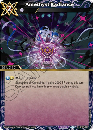 Amethyst Radiance (1007) [EX01] - Battle Spirits Saga Single