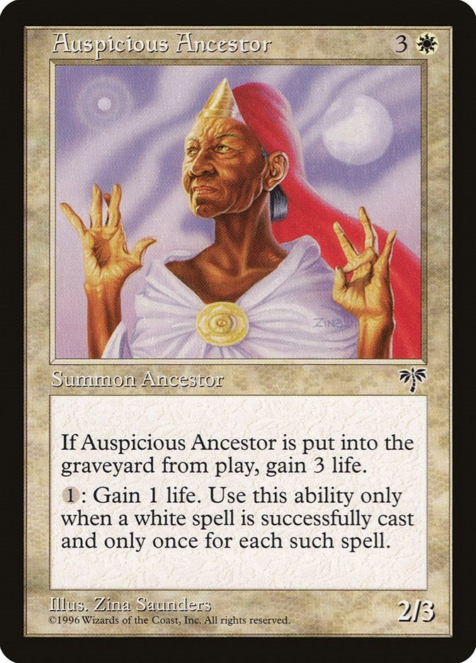 Auspicious Ancestor [MIR] - MTG Single