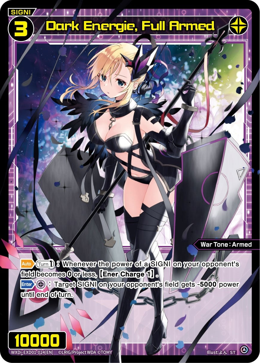Dark Energie Full Armed (1024) [WXDi-EXD01] - WIXOSS Single