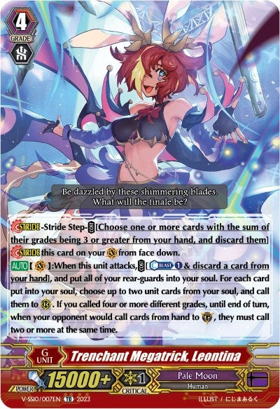 Trenchant Megatrick Leontina (Foil) (10007) [V-SS10] - Cardfight Vanguard Single