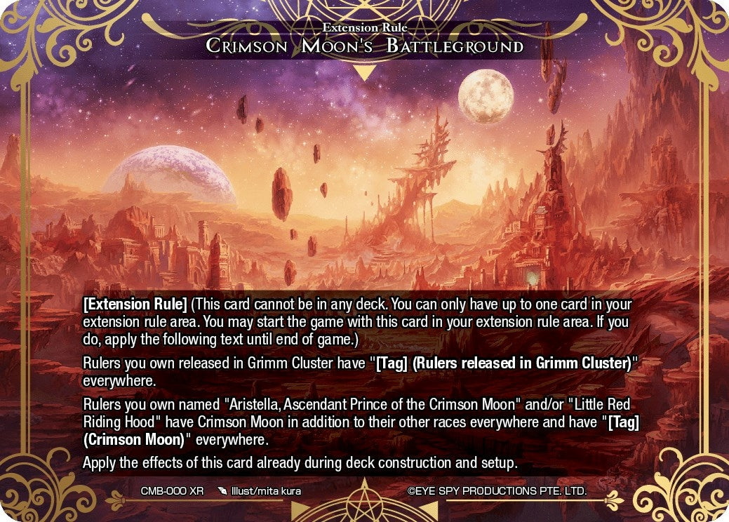 Crimson Moon’s Battleground (0) [CMB] - Force of Will Single