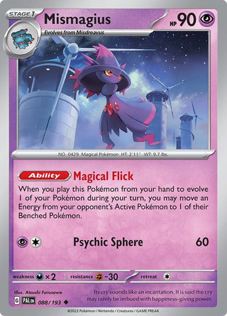 Mismagius (088/193) (SV02: Paldea Evolved)
