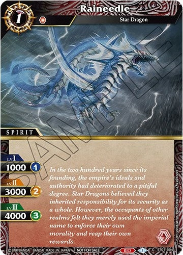 Raineedle (Championship Pack 2023 Vol. 1) (1004) [BSSP] - Battle Spirits Saga Single