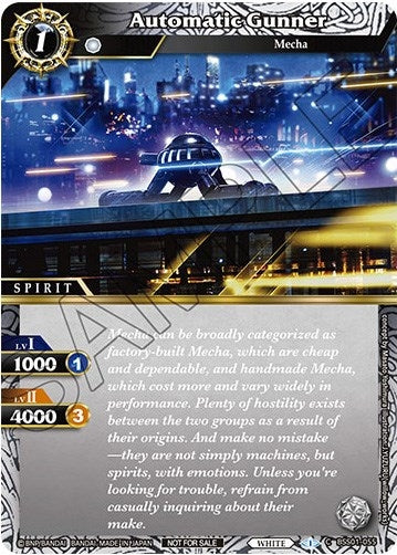 Automatic Gunner (Championship Pack 2023 Vol. 1) (1055) [BSSP] - Battle Spirits Saga Single