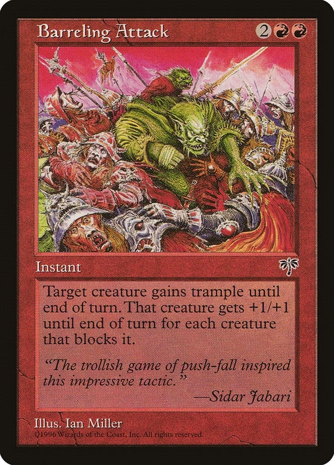 Barreling Attack [MIR] - MTG Single