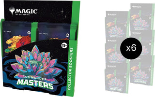 Commander Masters - Collector Booster Box Case [CMM] - MTG Sealed