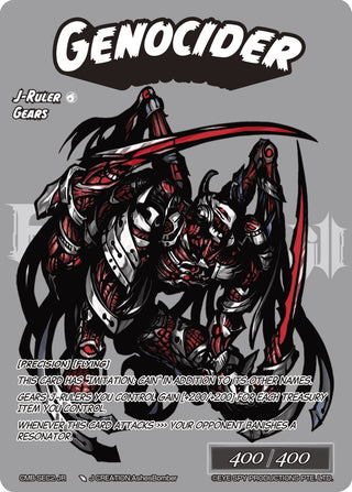 Attack Order // Genocider (Secret) (2) [CMB] - Force of Will Single