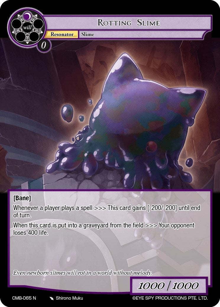 Rotting Slime (65) [CMB] - Force of Will Single