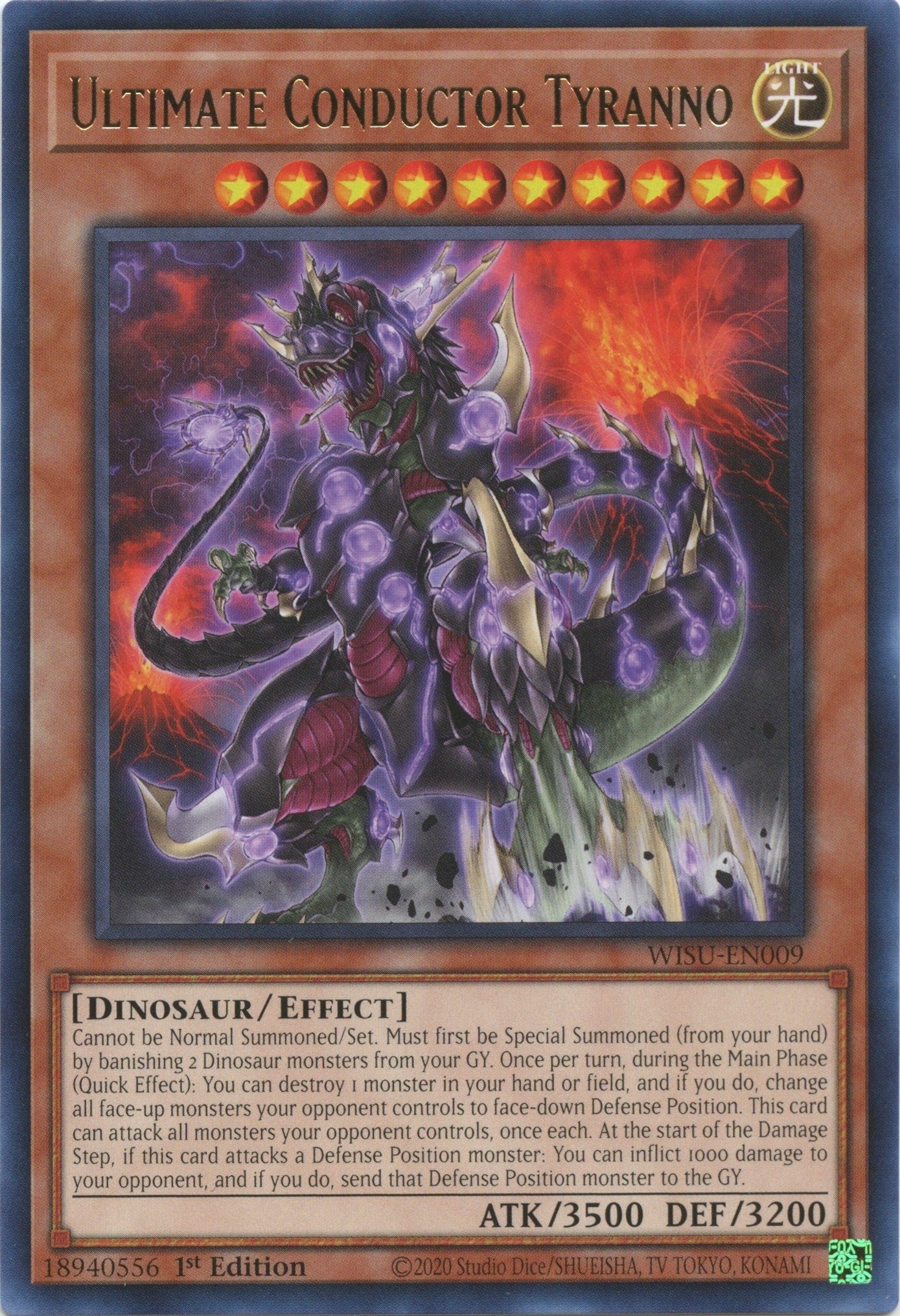 Ultimate Conductor Tyranno (9) (WISU) - YuGiOh Single