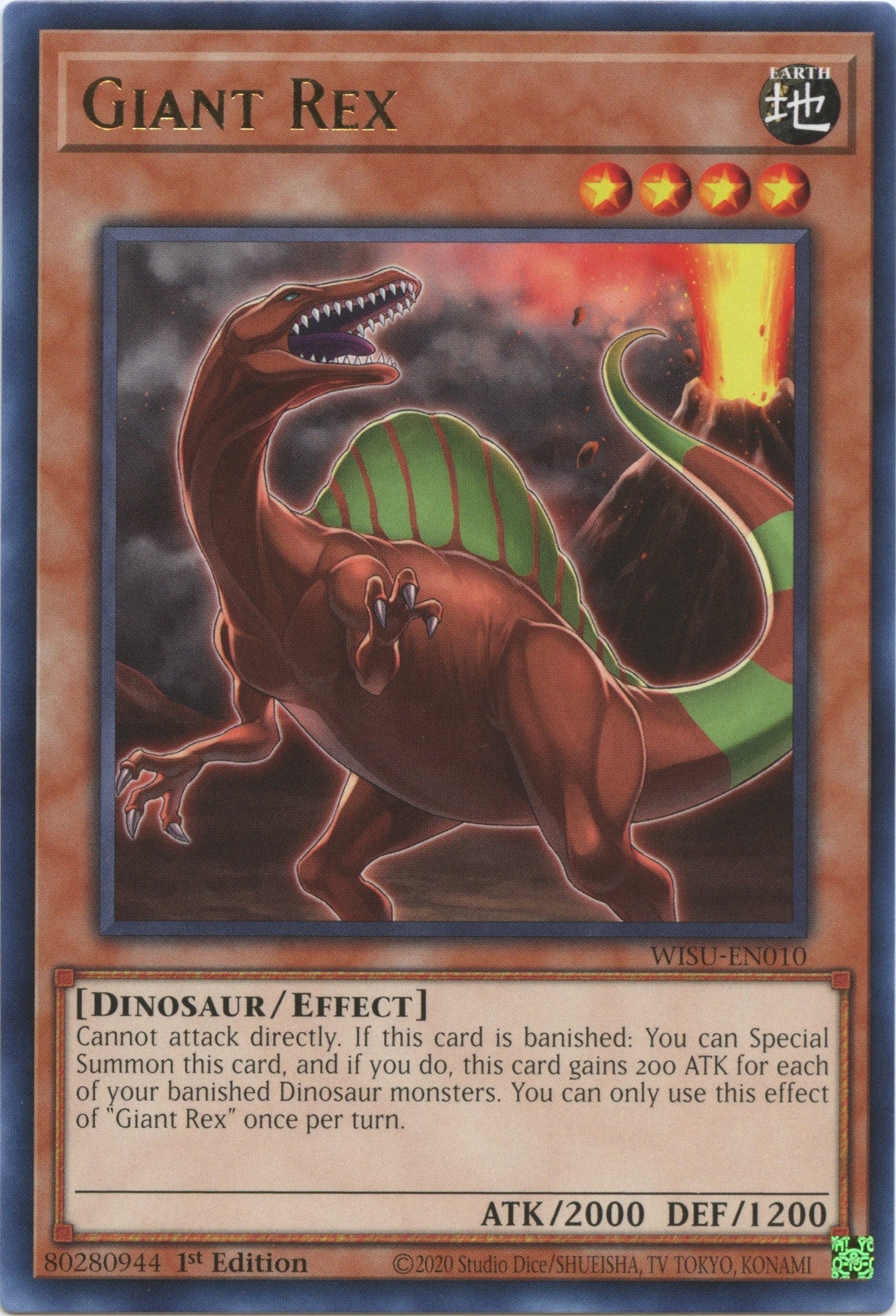 Giant Rex (10) (WISU) - YuGiOh Single