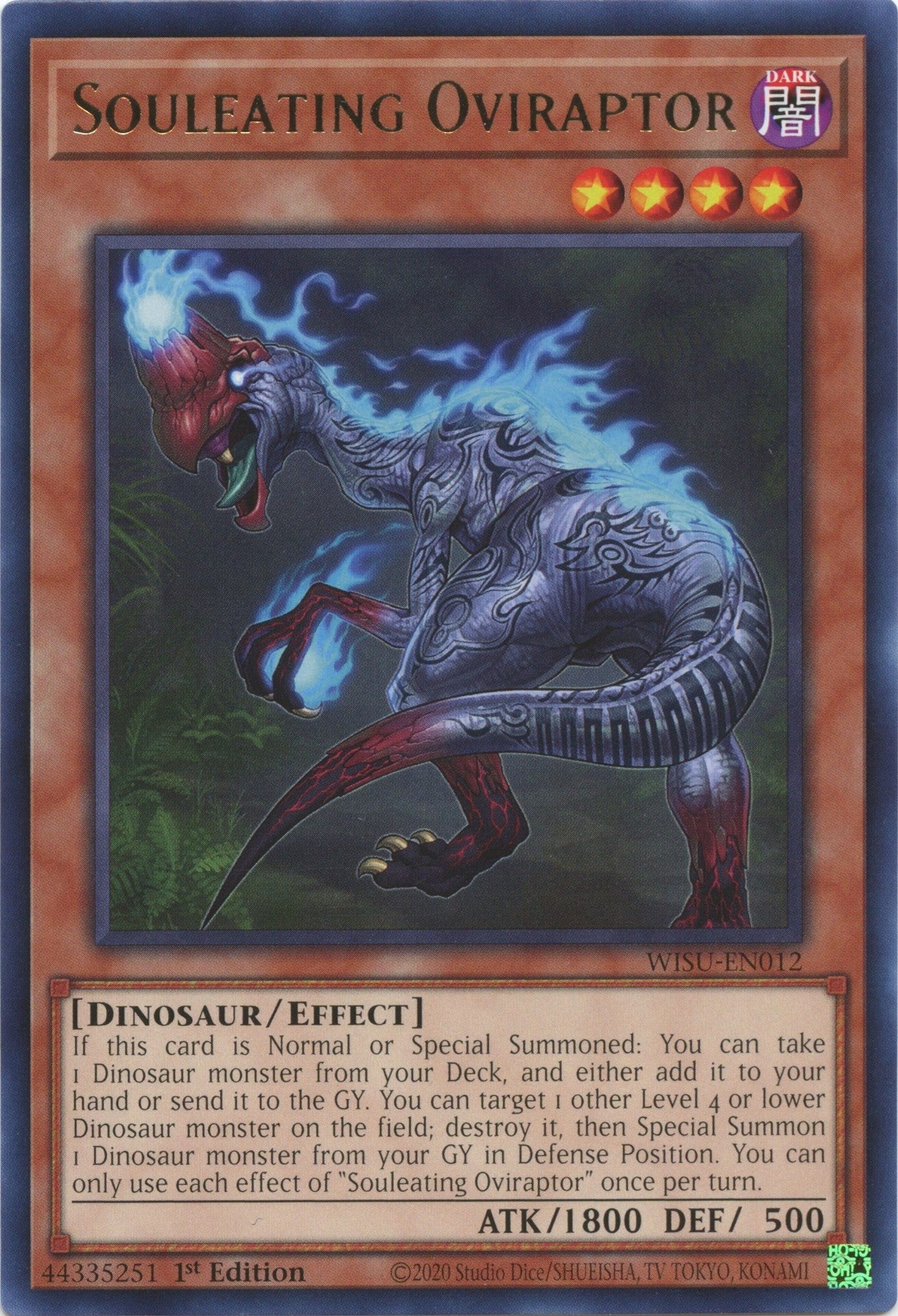 Souleating Oviraptor (12) (WISU) - YuGiOh Single