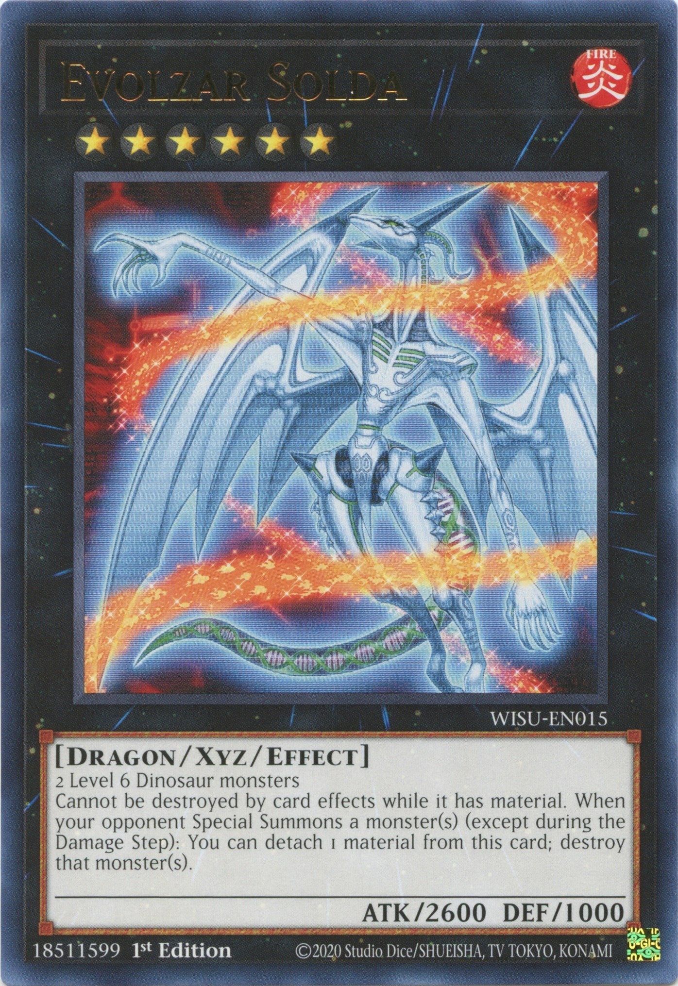 Evolzar Solda (15) (WISU) - YuGiOh Single