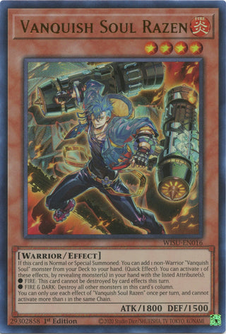 Vanquish Soul Razen (16) (WISU) - YuGiOh Single