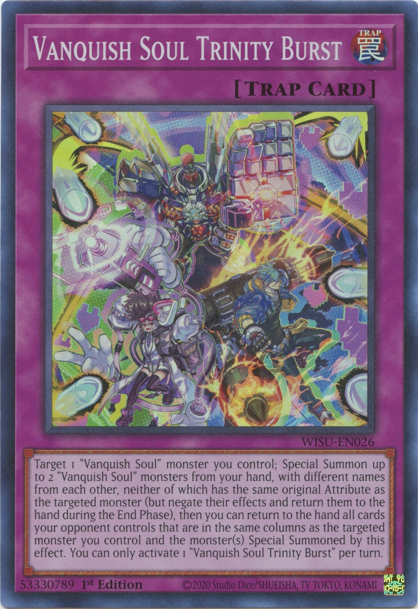 Vanquish Soul Trinity Burst (26) (WISU) - YuGiOh Single