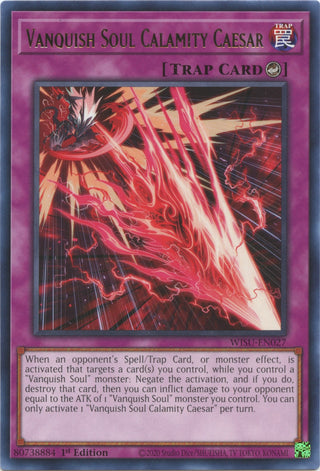 Vanquish Soul Calamity Caesar (27) (WISU) - YuGiOh Single