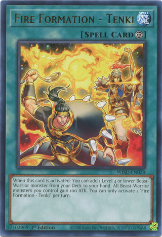 Fire Formation - Tenki (28) (WISU) - YuGiOh Single