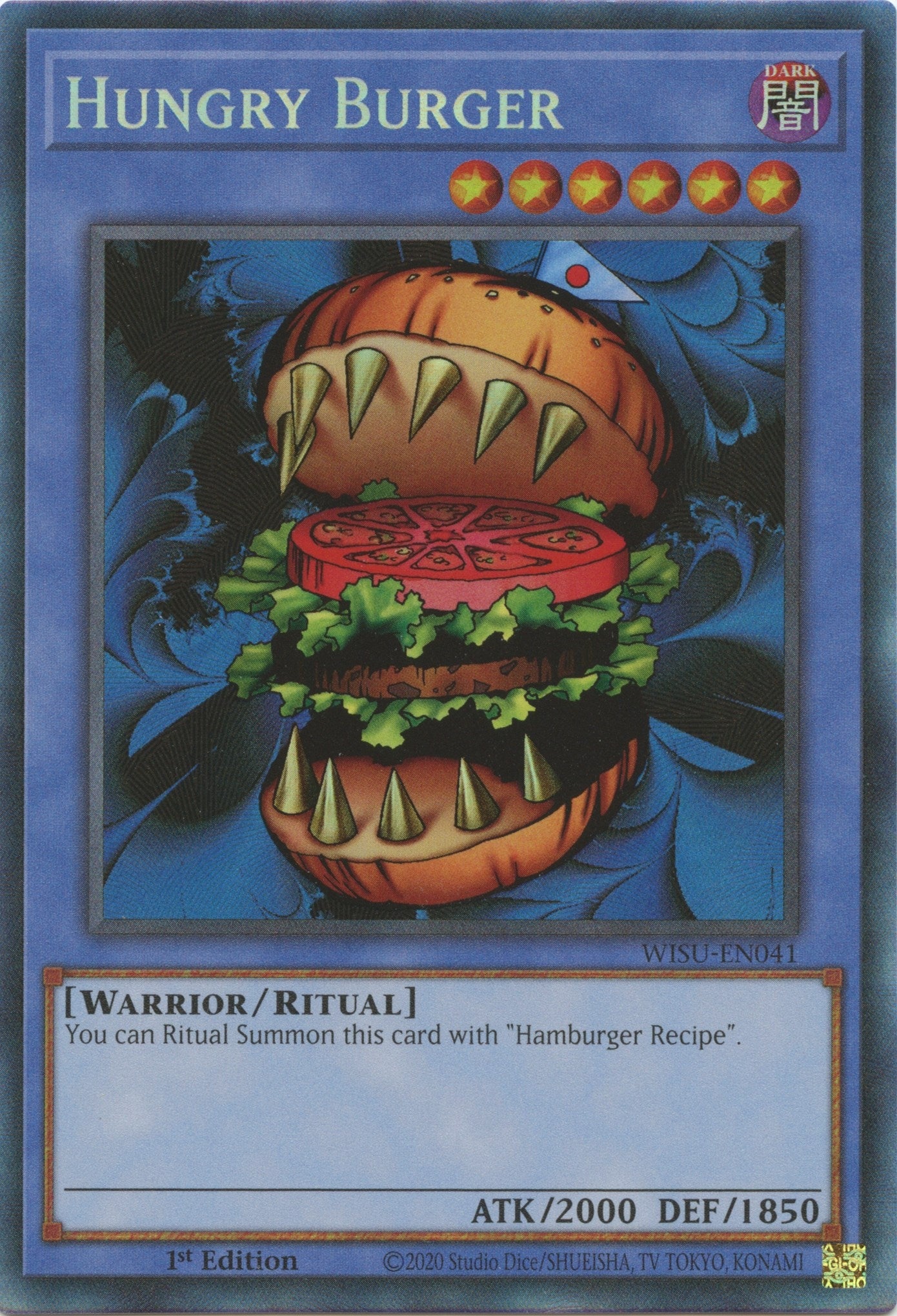 Hungry Burger (CR) (41) (WISU) - YuGiOh Single