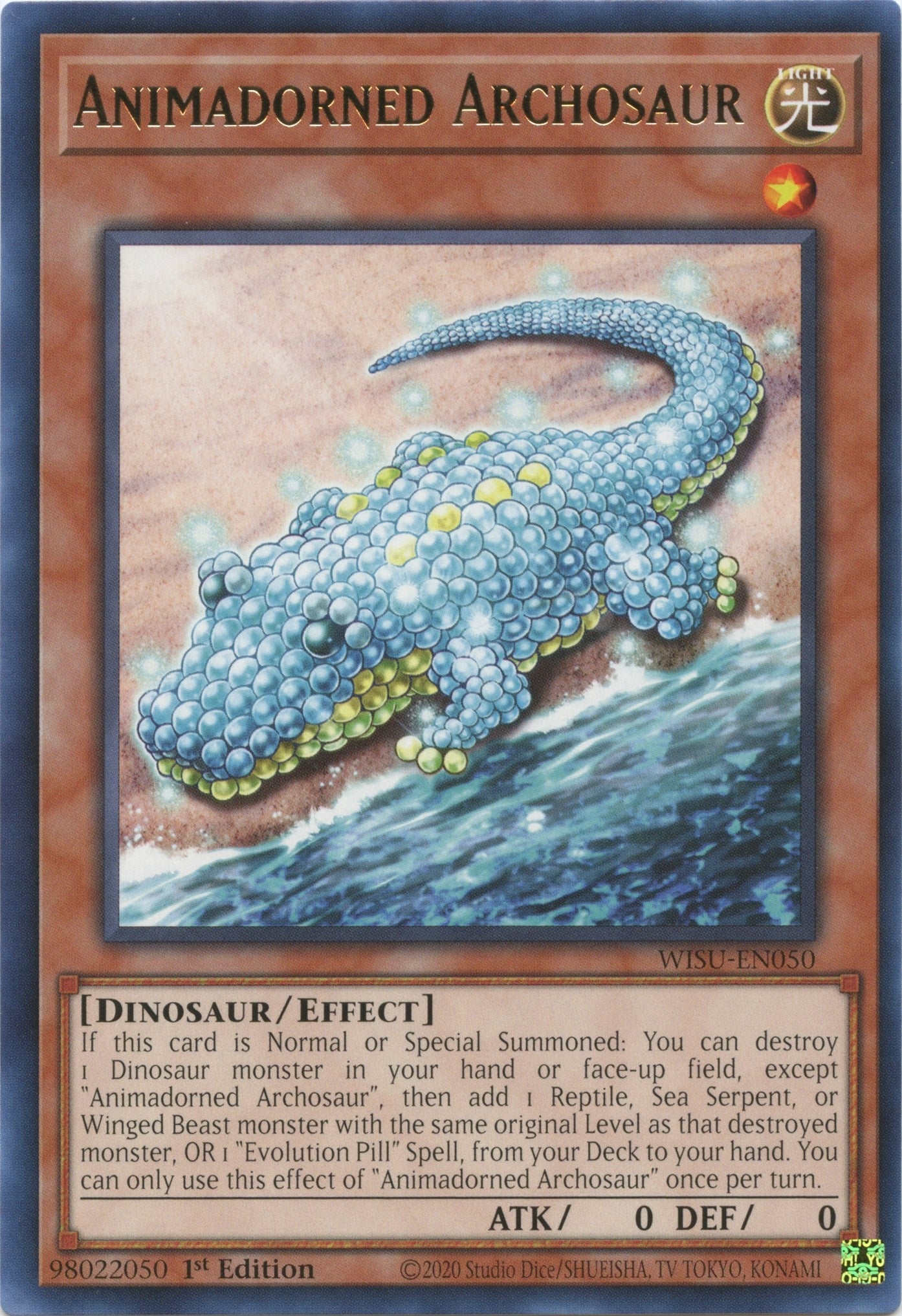 Animadorned Archosaur (50) (WISU) - YuGiOh Single