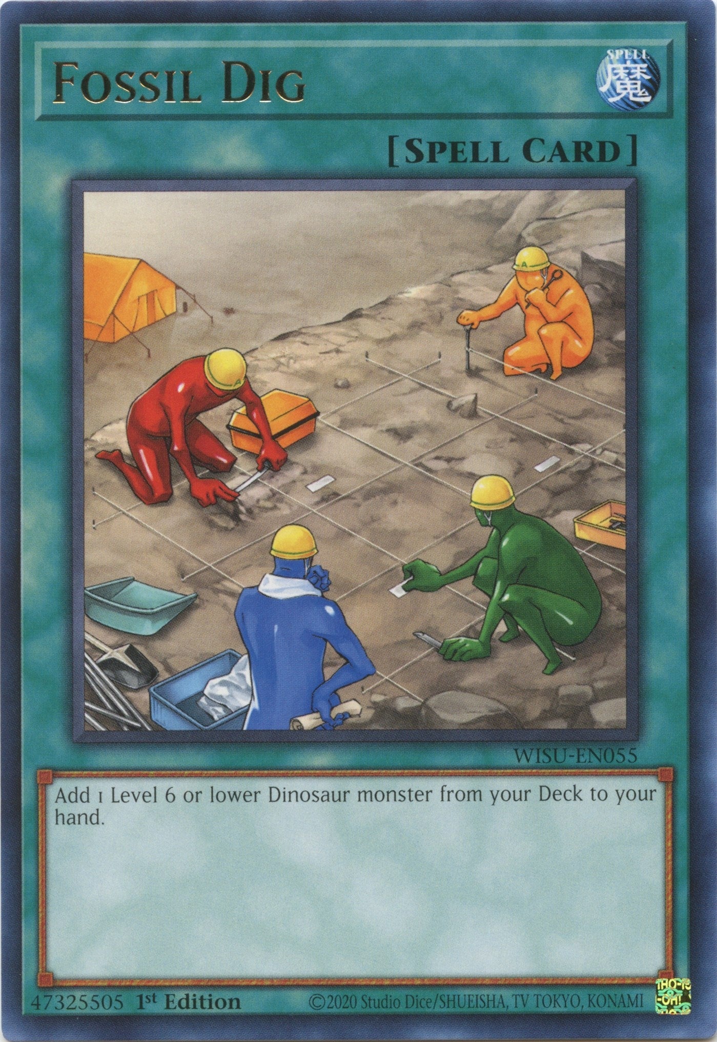 Fossil Dig (55) (WISU) - YuGiOh Single