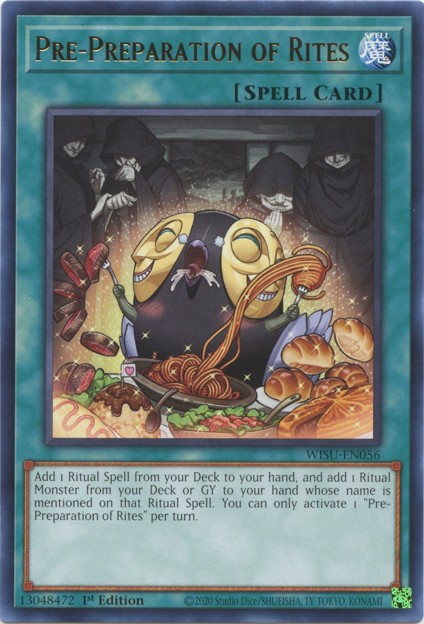 Pre-Preparation of Rites (56) (WISU) - YuGiOh Single